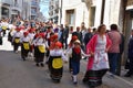 Saint Thomas Feast, children at thanks procession in Ortona, Abruzzoo