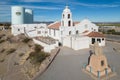 Drone image, Saint Thomas Indian Mission, Yuma, Arizona