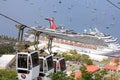 CARNIVAL VALOR IN ST. THOMAS USVI and SKYRIDE