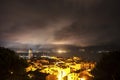 Saint-Tropez - Frenche Riviera - Global view of the village at night