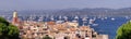 Saint Tropez sea coast Royalty Free Stock Photo