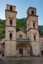 Saint Tryphon cathedral in Kotor, Montenegro Royalty Free Stock Photo