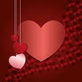 Saint Valentines day design Royalty Free Stock Photo