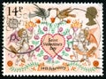 Saint Valentines Day UK Postage Stamp