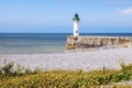 Saint-Valery-en-Caux Lighthouse Royalty Free Stock Photo