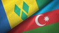 Saint Vincent and the Grenadines and Azerbaijan two flags