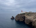 Saint Vincent Lighthouse, Portugal Royalty Free Stock Photo