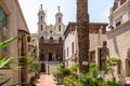 FaÃÂ§ade of Saint Virgin Mary`s Coptic Orthodox Church in Cairo, Egypt. Royalty Free Stock Photo