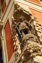 Saint Vitus Cathedral facade, Prague Czech Royalty Free Stock Photo