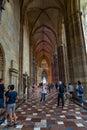 Saint Vitus Cathedral Prague in Czech Republic. Royalty Free Stock Photo