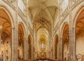 Saint Vitus Cathedral in Prague Royalty Free Stock Photo