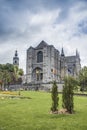 Saint Waltrude church in Mons, Belgium.