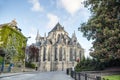 Saint Waltrude church in Mons, Belgium.