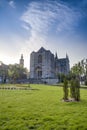 Saint Waltrude church in Mons, Belgium.