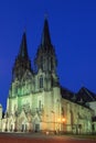 Saint Wenceslas cathedral in Olomouc Royalty Free Stock Photo