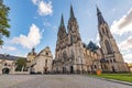 Saint Wenceslas Cathedral at Wenceslas square in Olomouc