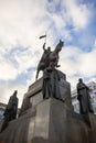 Saint Wenceslas statue on Vaclavske Namesti in Prague Royalty Free Stock Photo