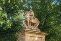 Saint Wenceslas Statue at Vysehrad - Prague, Czech Republic Royalty Free Stock Photo