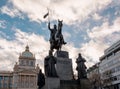 Saint Wenceslaus statue, Prague, Czech Republic Royalty Free Stock Photo