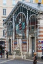 Sainte Clair Halles in french Grenoble city