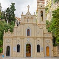 Monaco - Sainte Devote Church Royalty Free Stock Photo