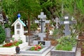 Sainte genevieve des Bois; France - august 23 2020 : russian cemetery