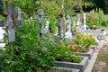 Sainte genevieve des Bois; France - august 23 2020 : russian cemetery