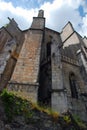 Sainte Marie Cathedral in Saint Bertrand de Comminges Royalty Free Stock Photo