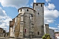 Sainte-Marie de Roquefort Church in Landes Royalty Free Stock Photo