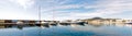 Sainte Maxime harbour panorama - French Riviera