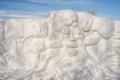 Snow Sculpture in Ste-Rose Laval Royalty Free Stock Photo