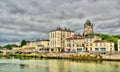 Saintes, a town on the banks of the Charente River