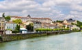 Saintes, a town on the banks of the Charente River