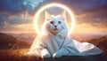 Saintly Cat: Source of Divine Affection