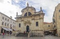 Saints Blaise's Church at Luza Square in Dubrovnik Old Town, Croatia.