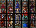 Saints Colette, John the Baptist, Emmanuel, Carolus Borromeus an