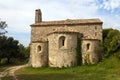 Saints Cosmas and Damian chapel in Gigondas Royalty Free Stock Photo