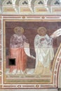 Saints, fresco in Basilica of Santa Croce in Florence