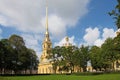 Saints Peter and Paul Cathedral, Saint Petersburg, Russia Royalty Free Stock Photo