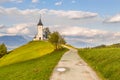 Saints Primus and Felician Church in Jamnik. Royalty Free Stock Photo