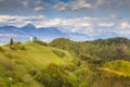 Saints Primus and Felician Church in Jamnik. Royalty Free Stock Photo