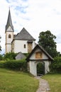 Saints Primus and Felician Church in Maria WÃÂ¶rth Royalty Free Stock Photo