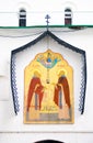 Saints Sergius and Nikon. Icon in Trinity Sergius Lavra.