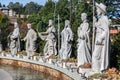 Saints Statues Gramado Brazil Royalty Free Stock Photo