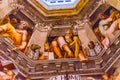 Saints Vasari Fresco Jesus Dome Duomo Cathedral Florence Italy Royalty Free Stock Photo