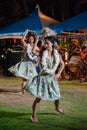 Saipan Aboriginal song and dance performances Royalty Free Stock Photo