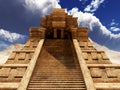 Sairs of Mayan temple Royalty Free Stock Photo