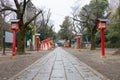 Washinomiya Shrine in Kuki, Saitama, Japan. The Shrine was a history of over 2000 years and Anime