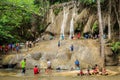 Saiyok Noi waterfall, Thailand