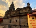 Sajjangad Ramdas Swami Historical Temple (1347-1527) at sajjangad, parali village satara, maharashtra, India.